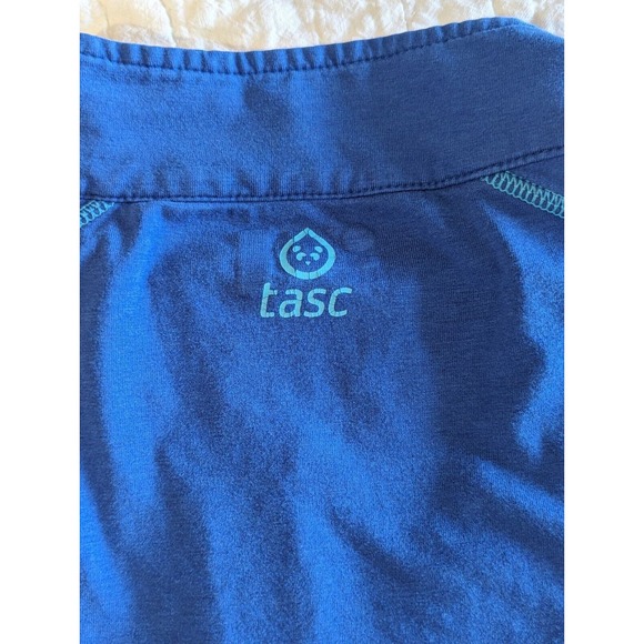 Tasc Bamboo Performance Quarter Zip Pullover Men’s X-Large Blue New Orleans - Picture 7 of 13